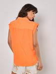Блуза оранжевый, оранжевый - фото 4