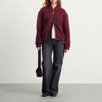 Куртка-Бомбер на молнии Jil Sander, красный - фото 4