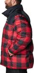 Куртка Columbia Puffect II мужская, Mountain Red Check Print, Black - фото 8