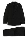 Шерстяной костюм SAPIO, черный - фото