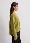 Джемпер Marc O'Polo LONGSLEEVE CLEAN EDGE NECKLINE, Deep Pea/Ochre - фото 5