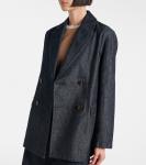 Джинсовая куртка Sara S Max Mara, Blue Pulito - фото 6