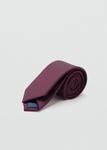 MANGO MAN Галстук в цвете бордо - фото 2