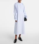 Платье-рубашка из хлопка Jil Sander, Blue Fly Catcher - фото 2