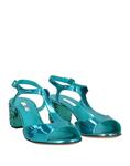Сандалии Casadei, бирюзовый - фото 2