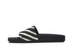 Шлепанцы Off-White Spray Stripes Slider, Black White - фото 3