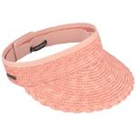 Бейсболка Seeberger Stroh Sonnenschild, розовый - фото