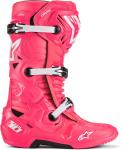 Мужские ботинки Alpinestars Tech 10, Diva Pink/White - фото