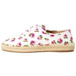 PRADA Туфли-эспадрильи женские белые красные - фото