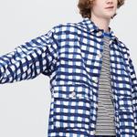 Мужская куртка UNIQLO, цвет Blue - фото 7