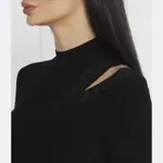 Платье с разрезом Hugo, черный - фото 4