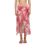 Sundek Парео и саронг с принтом тропической саванны, розовый - фото