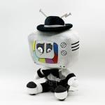 Милые серые плюшевые куклы телевизоры высота 35см LEWAHON - фото 9