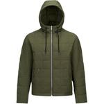 Moose Knuckles Пуховик мужской, Black/Army Green - фото 5