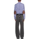 Рубашка женская синяя Miu Miu - фото 3