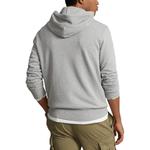 Поло пони хлопковый худи Polo Ralph Lauren, серый - фото 4