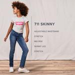 Джинсы Levi's 711 Skinny Fit, Vintage Waters - фото 6