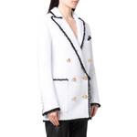 Куртки и пальто женские BALMAIN, белый - фото 6