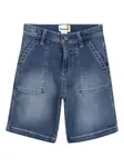 Джинсовые шорты Timberland Kids, синий - фото