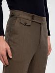 Брюки Antioch Slim fit Pleat-Front Pants, цвет Mocha - фото 3