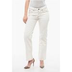 Белые хлопковые джинсы Деним Off-White, White - фото