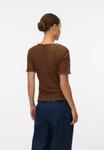 Блуза Vero Moda VMTRUDY, Downtown Brown/Brown - фото 3