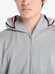 Толстовка с капюшоном-акулой на молнии A BATHING APE, серый - фото 5