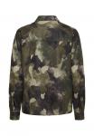 Блуза Culture Button-down blouse, Camouflage/Mottled Dark Brown - фото 6