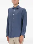 Рубашка на пуговицах Boss, синий - фото 3