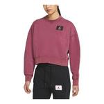 Свитер flight round-neck swea deep-wine Air Jordan, красный - фото