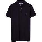 Tommy Hilfiger Мужская поло темно-синего цвета - фото 3