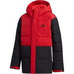Adidas Пуховик Black Red для подростков - фото 3