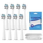 Сменные насадки для зубной щетки Scheng, серый - фото