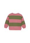 Толстовка Noppies Sweatshirt, Stripe Pattern Pink/Light Pink - фото 3
