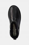 Ботинки кожаные зимние UGG Classic Ultra Mini, черный - фото 5