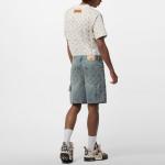 Шорты-карго Louis Vuitton мужские, синий - фото 3