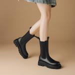 Ботинки Челси женские Boerdiqi, черный - фото 7