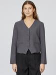 Блейзер SISTERS POINT NOPE, темно-серый - фото 3
