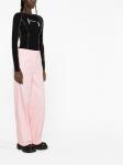 Palm Angels расклешенные брюки, розовый - фото 3