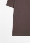 Футболка Massimo Dutti SHORT SLEEVE, Dark Brown - фото 8