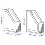 Коллектор журналов, белый, DRÖNJÖNS IKEA - фото 8