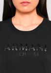Футболка Armani Exchange Print T-shirt, Black - фото 7