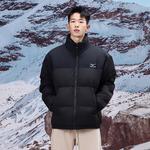 Пуховик унисекс Mizuno, серый - фото 5