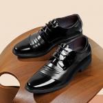 Мужские туфли RED DRAGONFLY, черный (hidden wedge 2cm) - фото 8