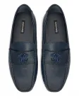 Кожаные лоферы Roberto Cavalli, синий - фото 3