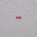 Толстовка Supreme Small Box Raglan Crewneck, серый - фото 2