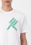 Футболка с принтом Calvin Klein Jeans, белый - фото 6
