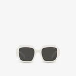 Солнцезащитные очки PR 28ZS в оправе из ацетата Prada, белый - фото