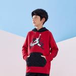 Толстовка унисекс Jordan, красный - фото 3