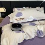 LUOLAI HOME Комплект постельного белья, 180 см, 4 предмета - фото 5